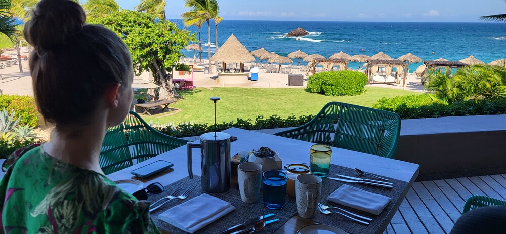 four seasons punta mita breakfast view